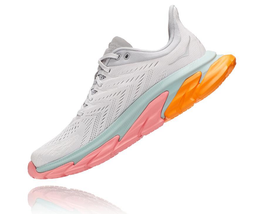 Zapatillas Running Hoka One One Hombre - Clifton Edge - Blancas - CRZ629480